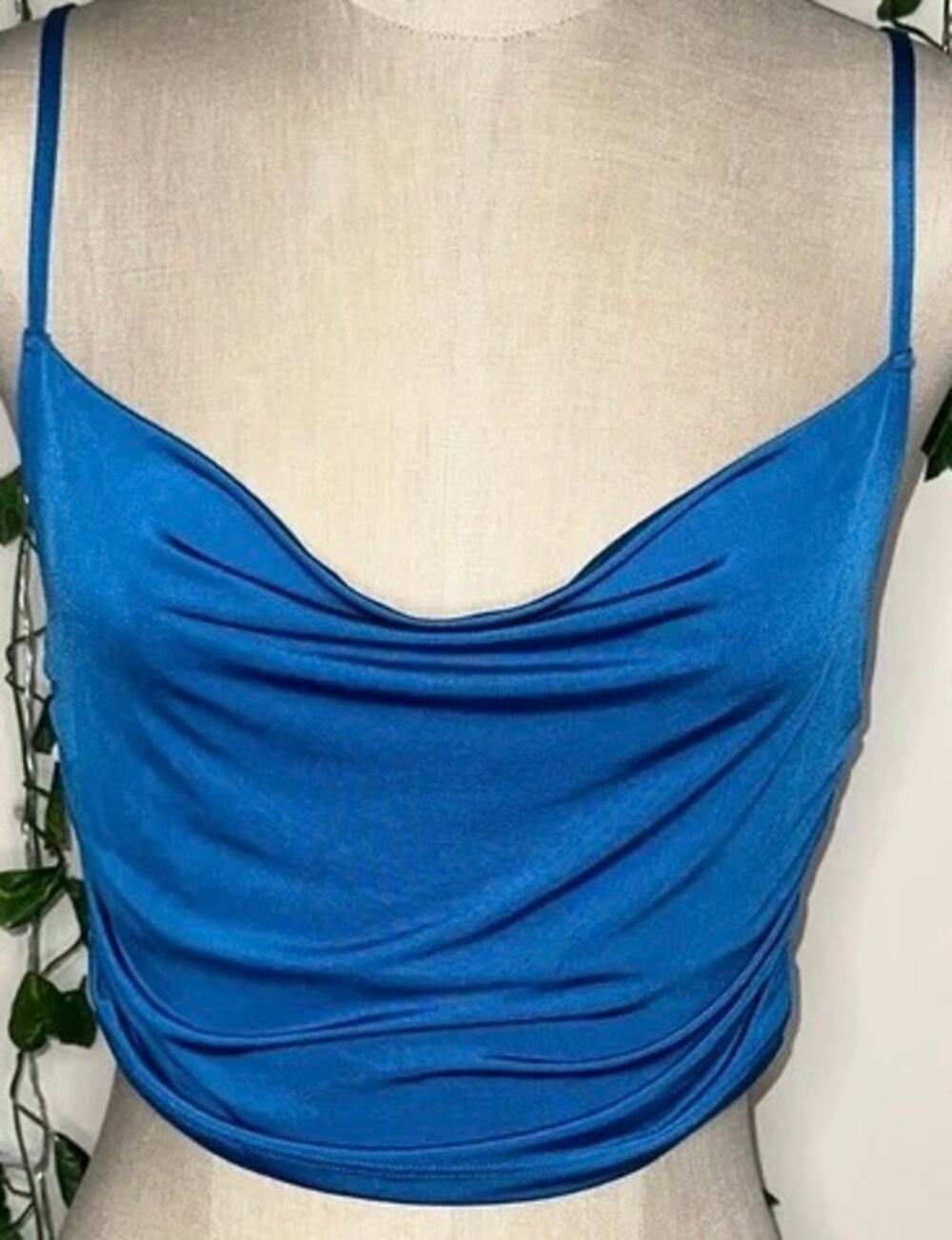 Urban Outfitters Cowl Neck Cropped Tank